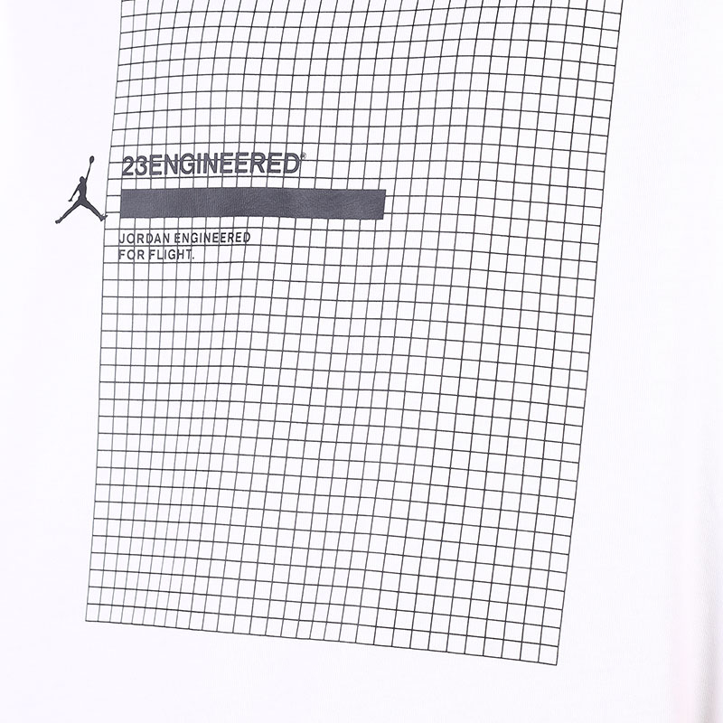 мужская белая футболка Jordan 23 Engineered Short-Sleeve T-Shirt DA9869-100 - цена, описание, фото 2